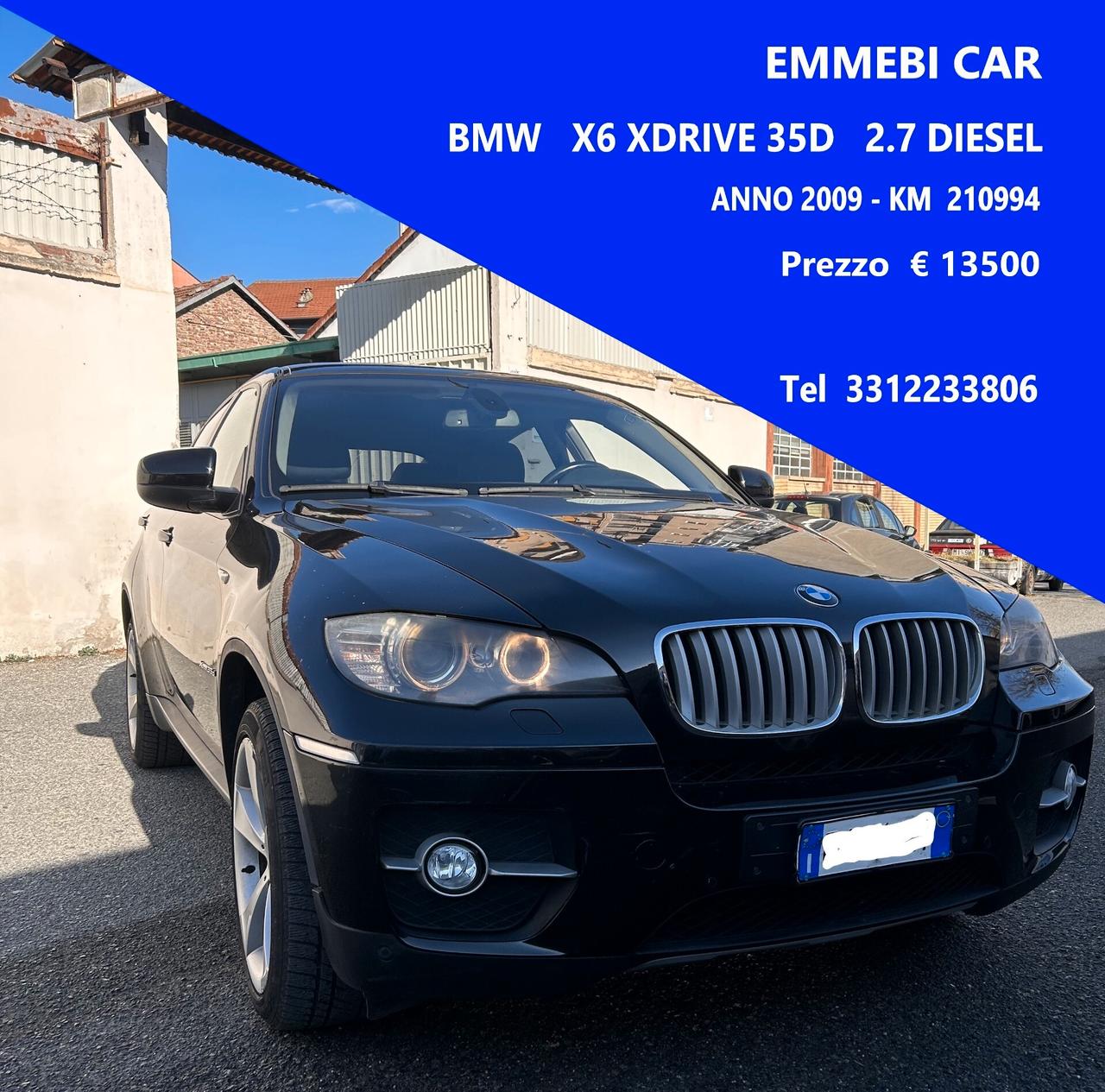 Bmw X6 xDrive35d Eletta