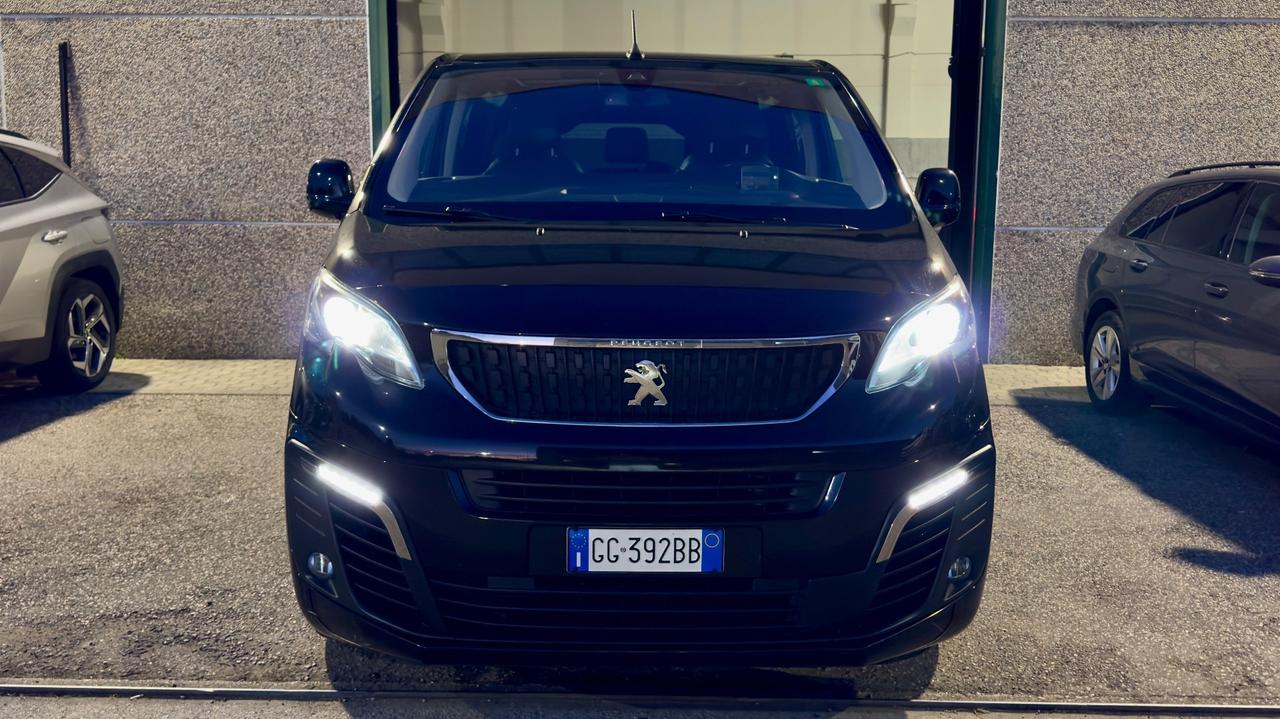 PEUGEOT TRAVELLER 2.0 BLUEHDI LONG BUSINESS VIP 177CV - OTTO POSTI, SEDILI IN PELLE ELETTRICI RISCADABILI, TETTO