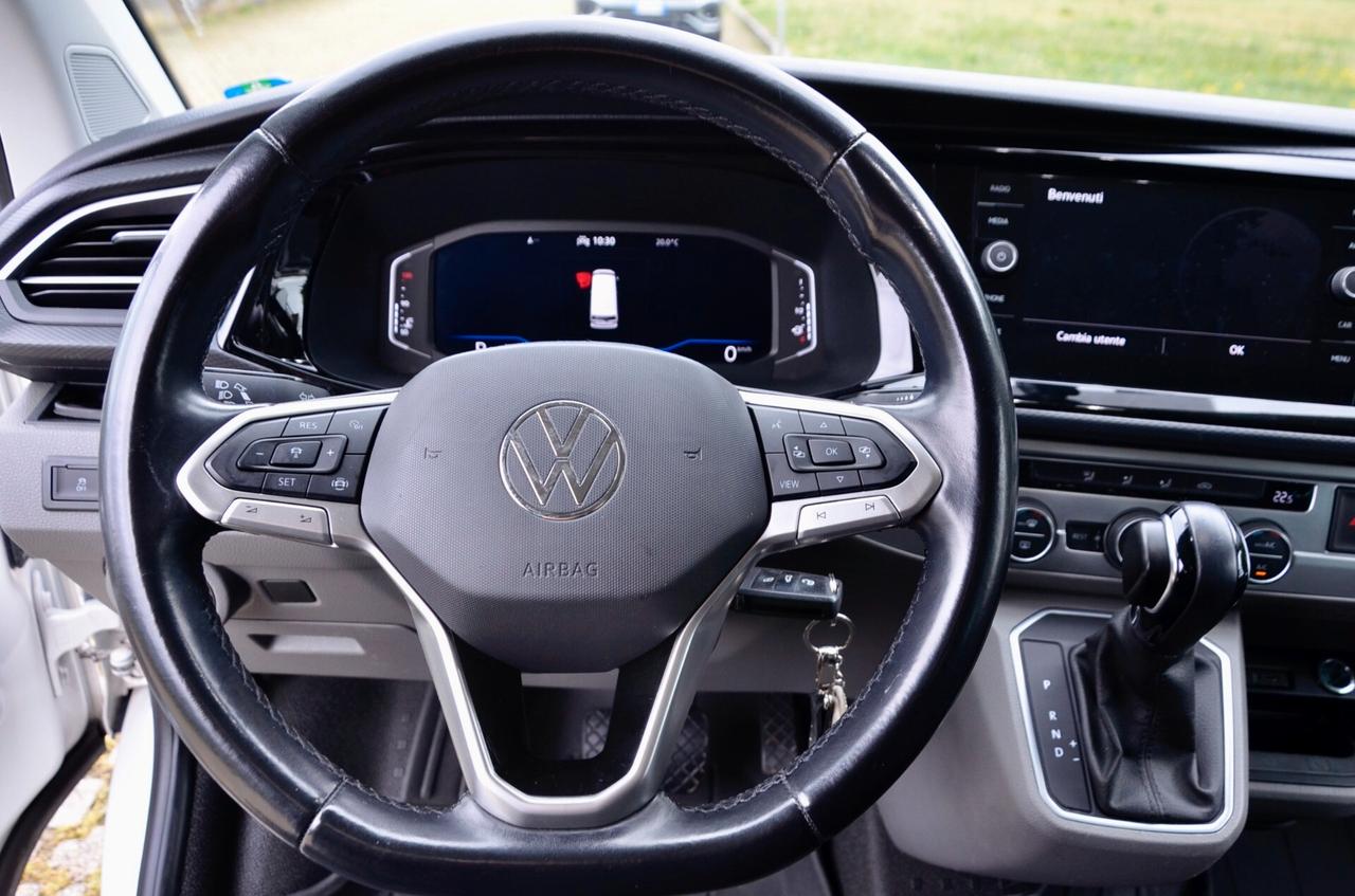 VOLKSWAGEN T6.1 CARAVELLE COMFORTLINE 2.0 TDI 4MOTION 150cv DSG, 8 POSTI, UFF ITALIANA, EURO 6D, FARI FULL LED, RETROCAMERA, APPLE ANDROID, PERMUTE