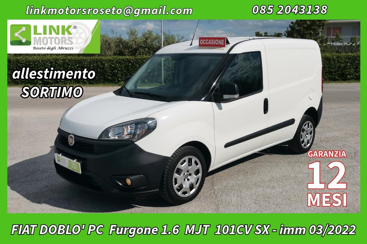 Fiat Doblò furgone L1H1 1.6 MJT 101CV all SORTIMO / +IVA