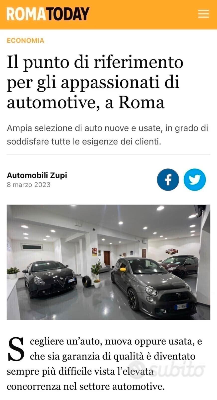 Lancia Ypsilon Hybrid 70cv *CARPLAY