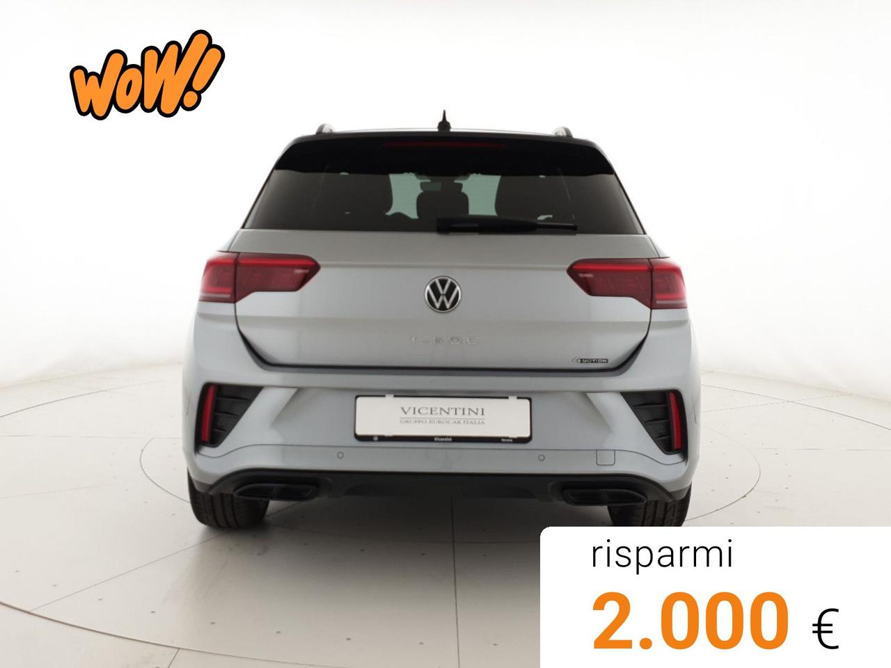 Volkswagen T-Roc 2.0 tdi r-line 4motion 150cv dsg