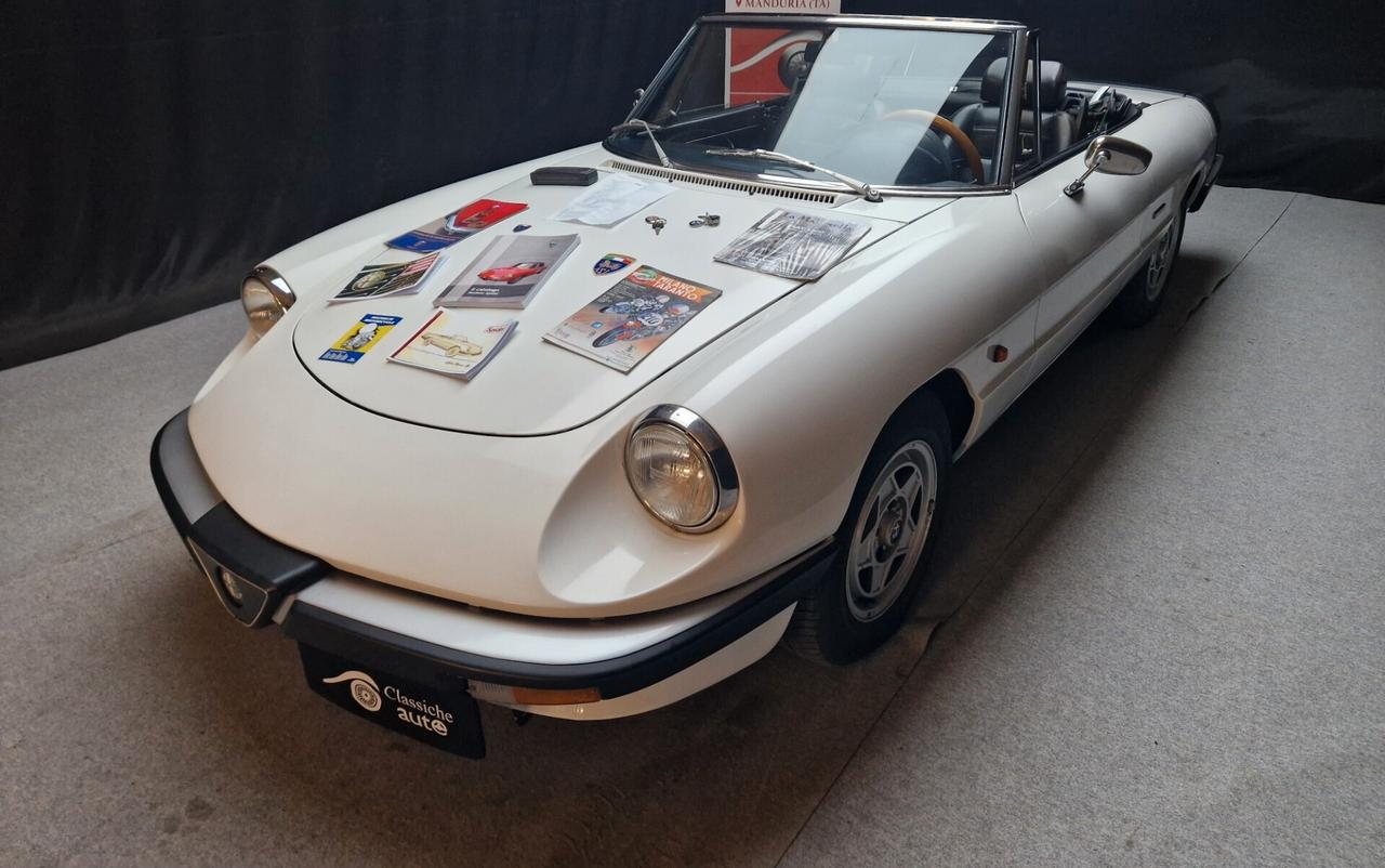 Alfa Romeo Spider 2.0 cc certif. ASI con C.R.S
