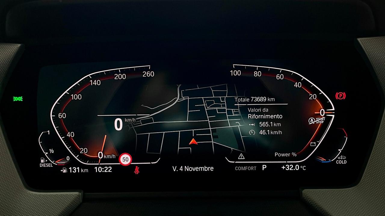 BMW 116D 1.5 BUSINESS ADVANTAGE 116 CV - VIRTUAL COCKPIT, CARPLAY, NEOPATENTATI