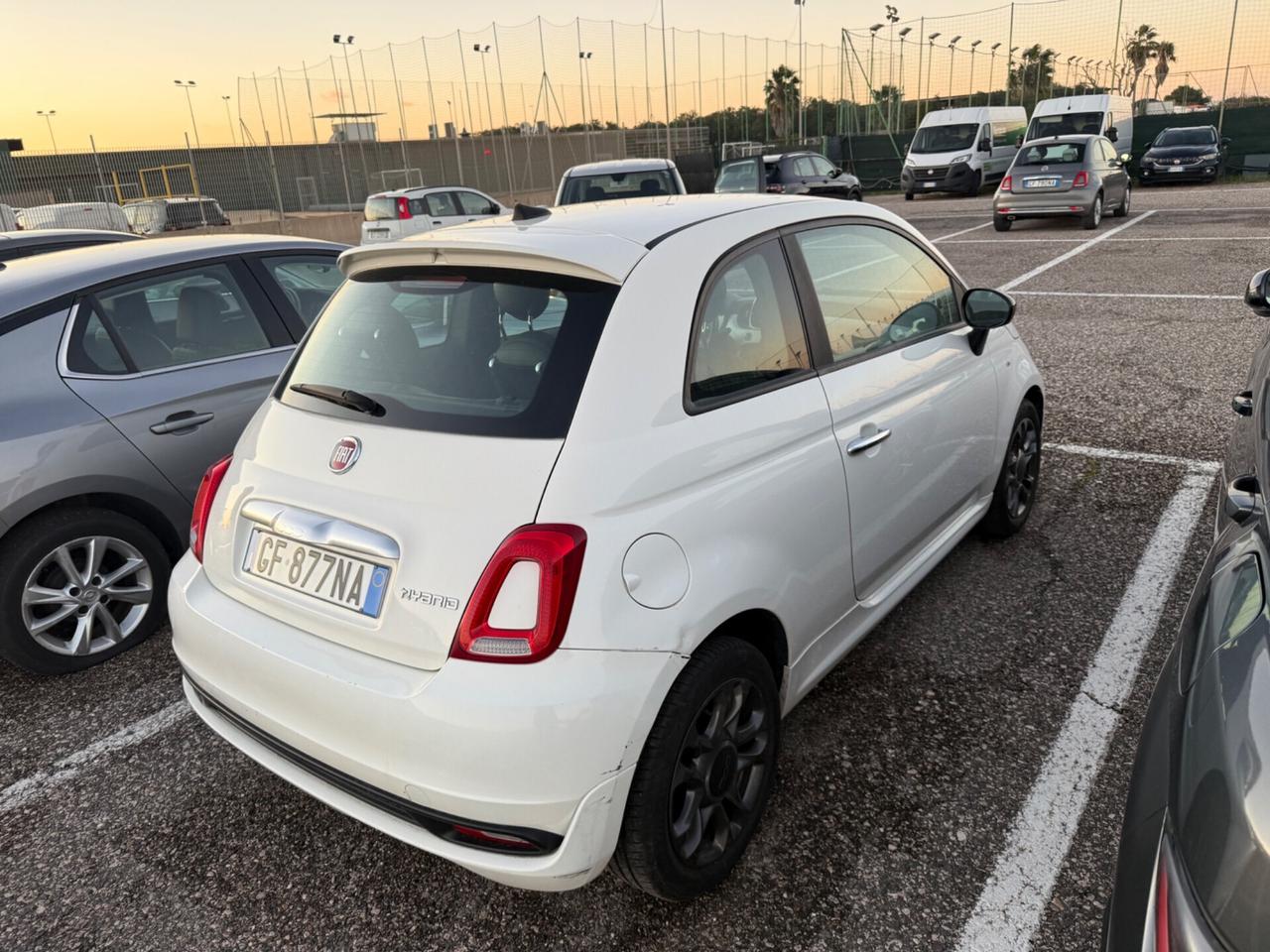 Fiat 500 1.0 Hybrid Sport Connect Navi PDC Pelle