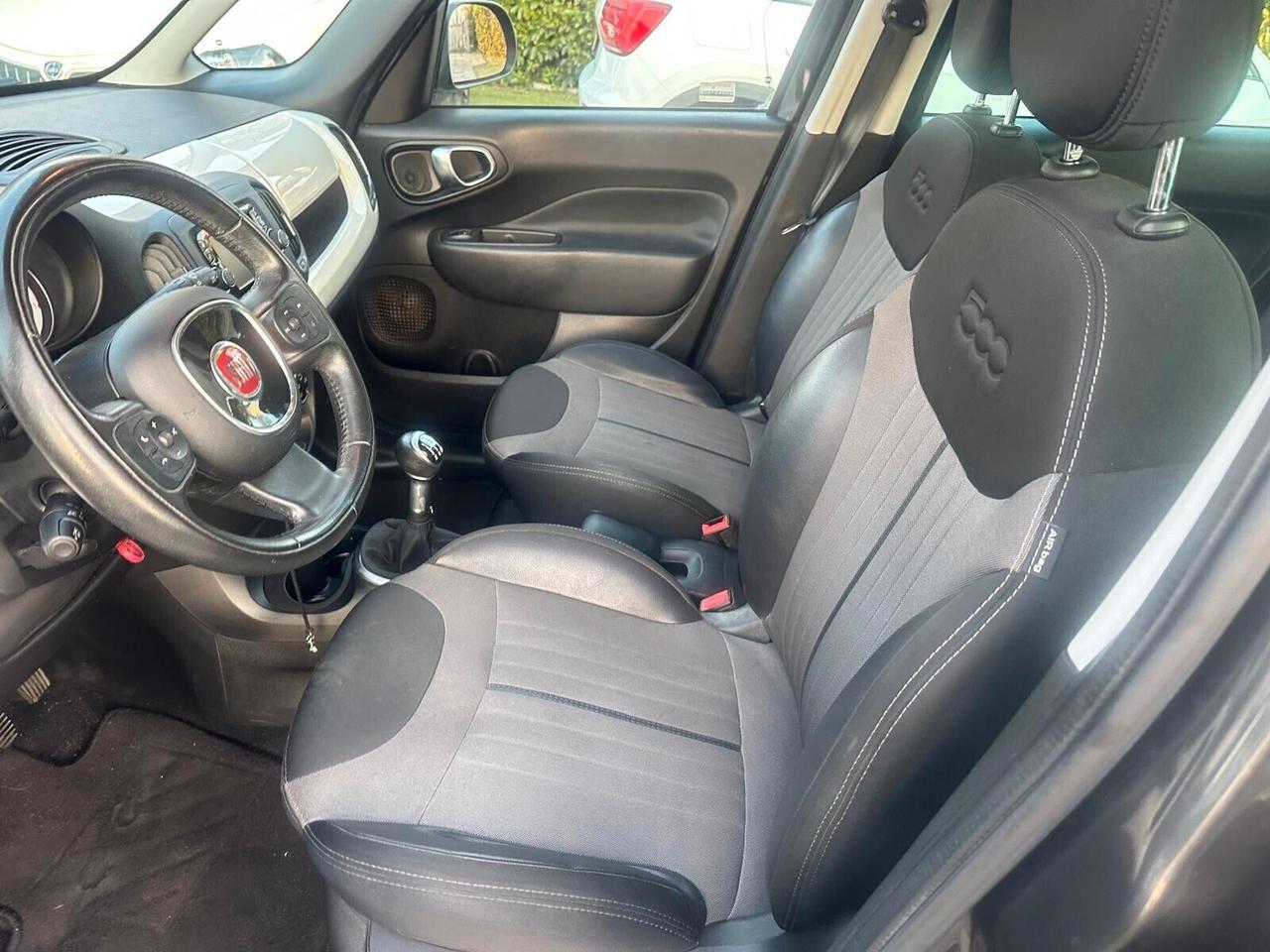 Fiat 500L 1.3 MJT 95 CV Lounge 2017 INTERNI MISTO PELLE