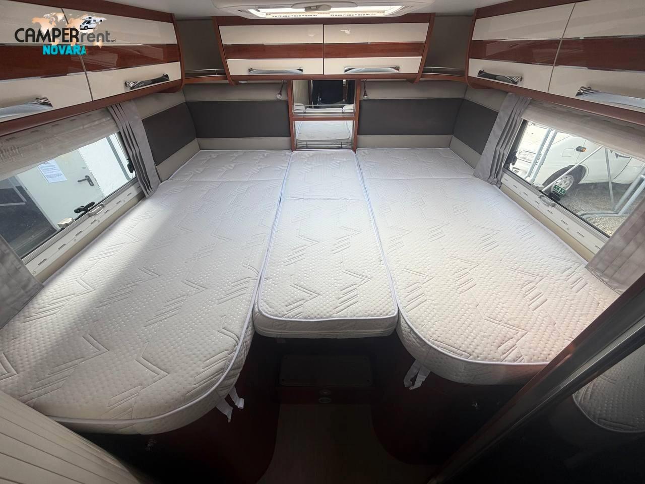 Mobilvetta K.YACHT 85 TEKNO LINE - LETTI GEMELLI IN CODA