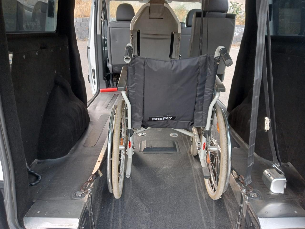 Peugeot Expert Pianale ribassato con rampa disabili 2 carrozzine