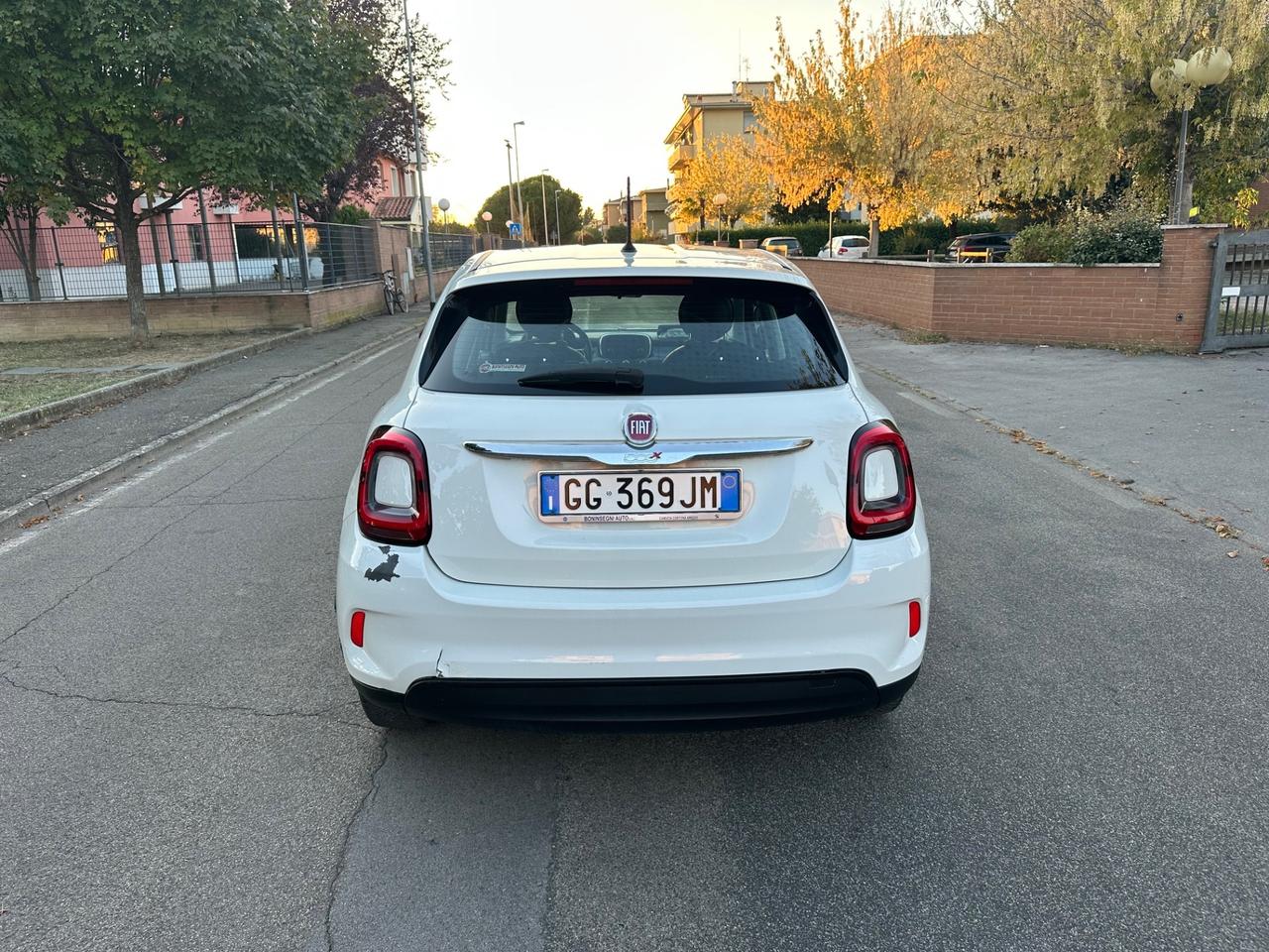 Fiat 500X 1.0 benzina sinistrata