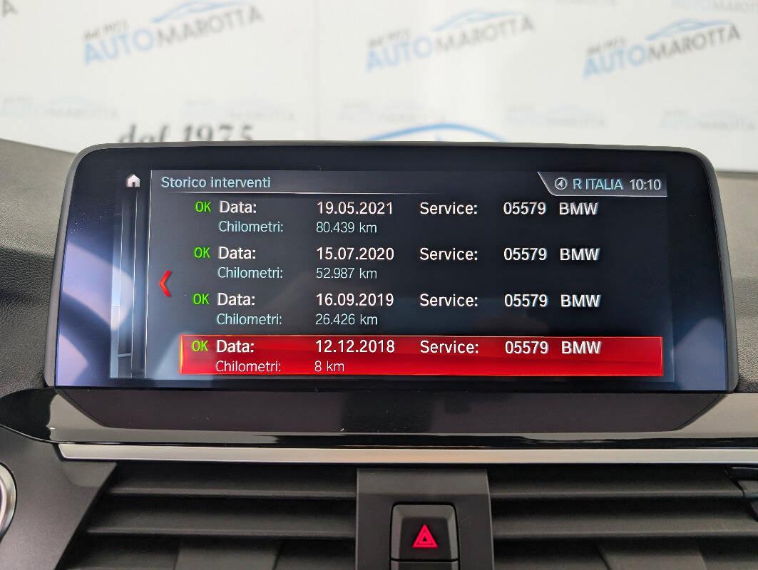 BMW X4 Xdrive20d xLine TAGLIANDI UFFICIALI BMW!