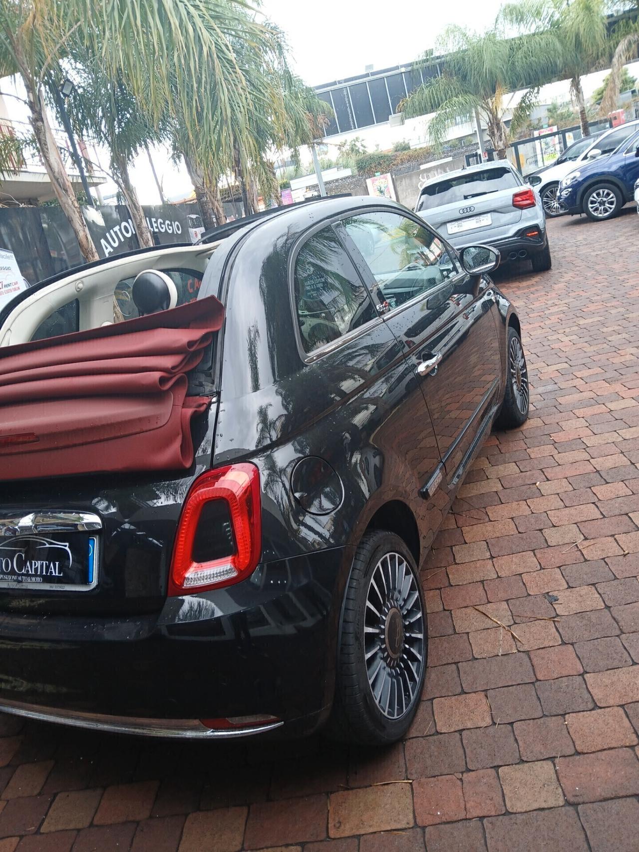 fiat 500 cabrio 2019 automatica 11500