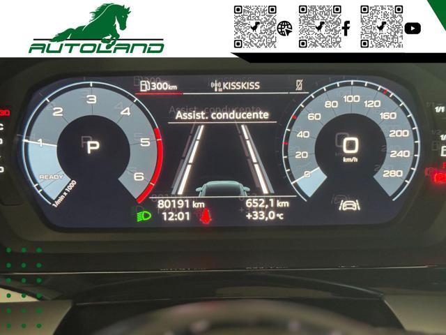 AUDI A3 SPB 30 TDI 116CV CronoTagliandi Tetto Panorama
