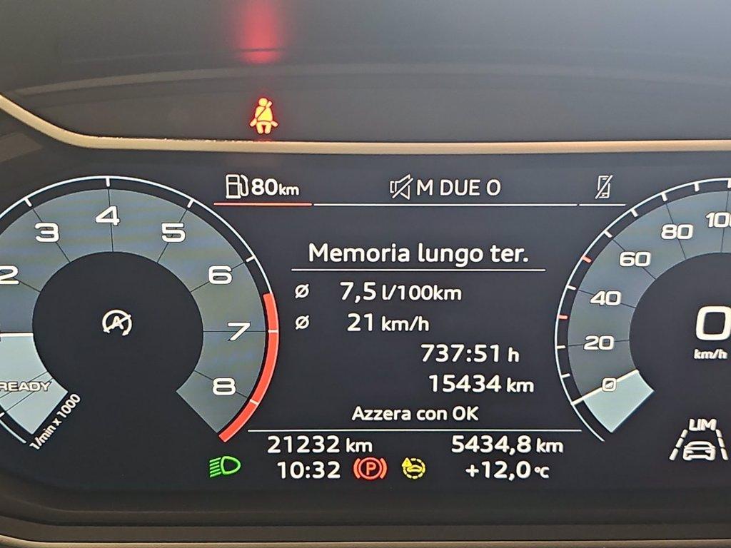 AUDI A1 sportback 30 1.0 tfsi admired 110cv del 2023