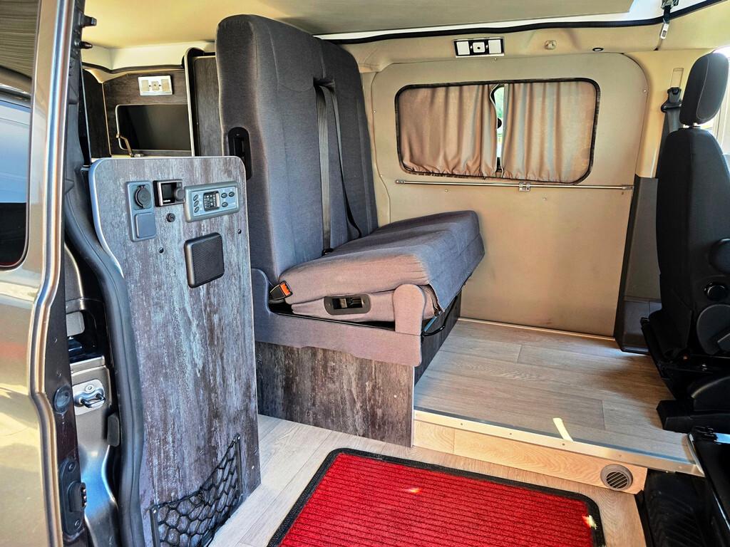 Ford TRANSIT CUSTOM 2.0 ECOBLUE HYBRID 170CV SOLARIA AUTOCARAVAN 4 POSTI LETTO CON BAGNO COMPLETO!