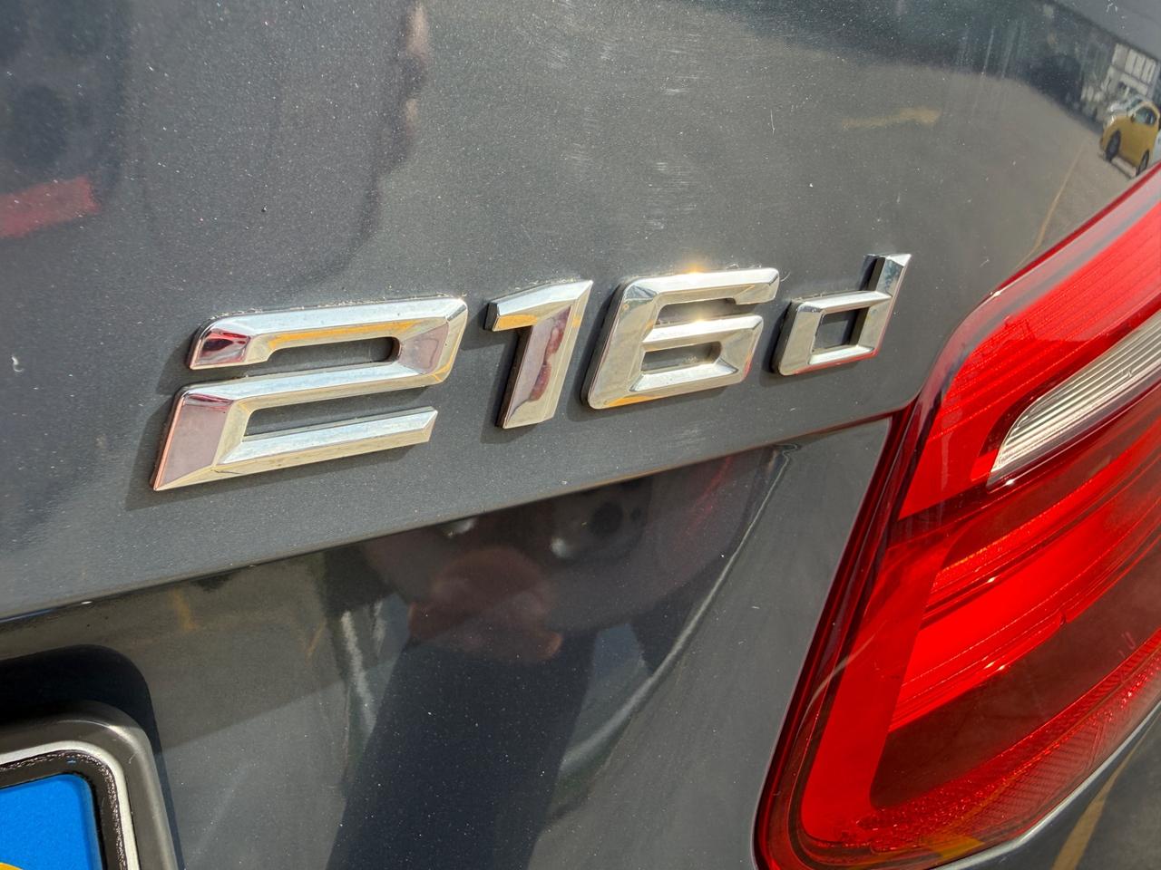 Bmw 216d Active Tourer Luxury Neopatentati EURO 6