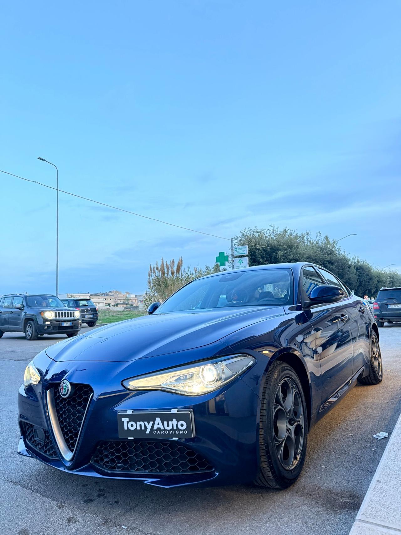 Alfa Romeo Giulia 2.2 Turbodiesel 136 CV AT8 Business NAVI,TELECAMERA,FARI FULL LED,BLUETOOTH,ANDROID AUTO