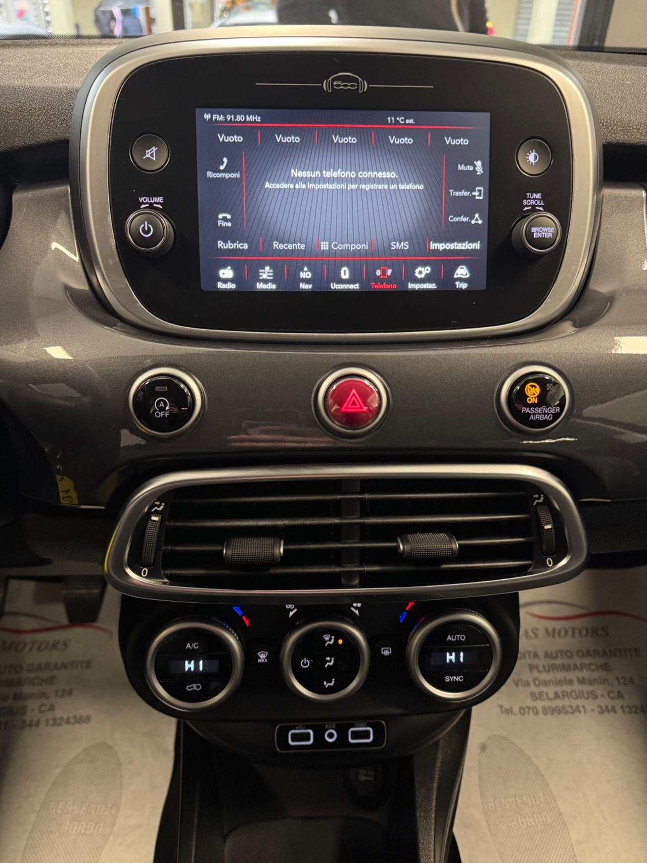 Fiat 500X 1.0 T3 120 CV Cross Finanziabile