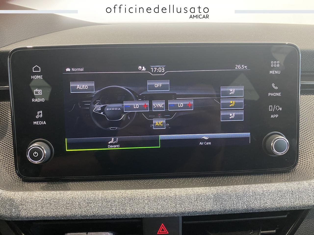 Skoda Kamiq 1.0 tsi 115cv black dots dsg