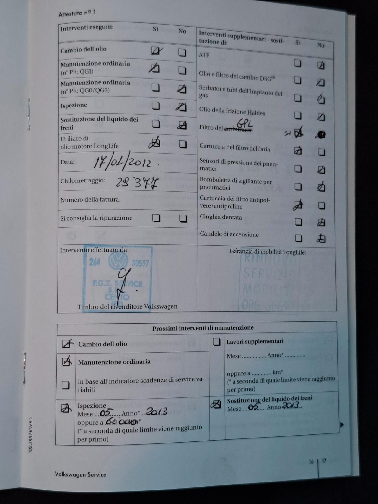 Volkswagen Golf 1.6 5p. Highline BiFuel