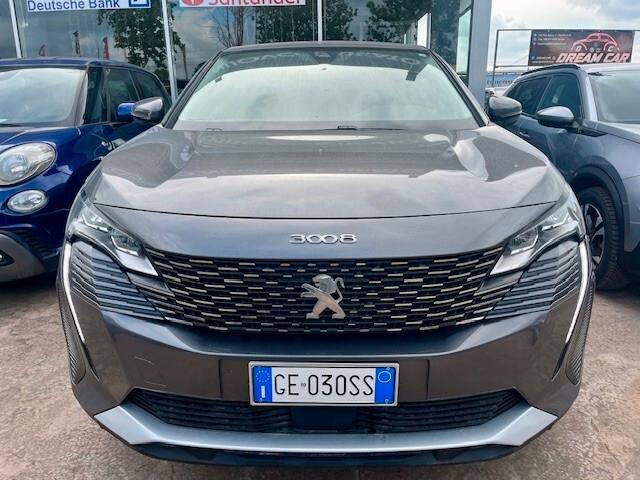Peugeot 3008 PELLE TELECAMERA POST 130CV SENSORI AUTO KEYLESS IVA ESP
