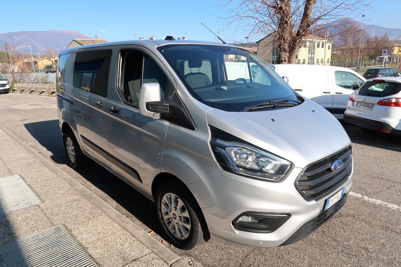 Ford Transit Custom 2.0 EcoBlue Hybrid 130 DC 6 posti Furg. Trend