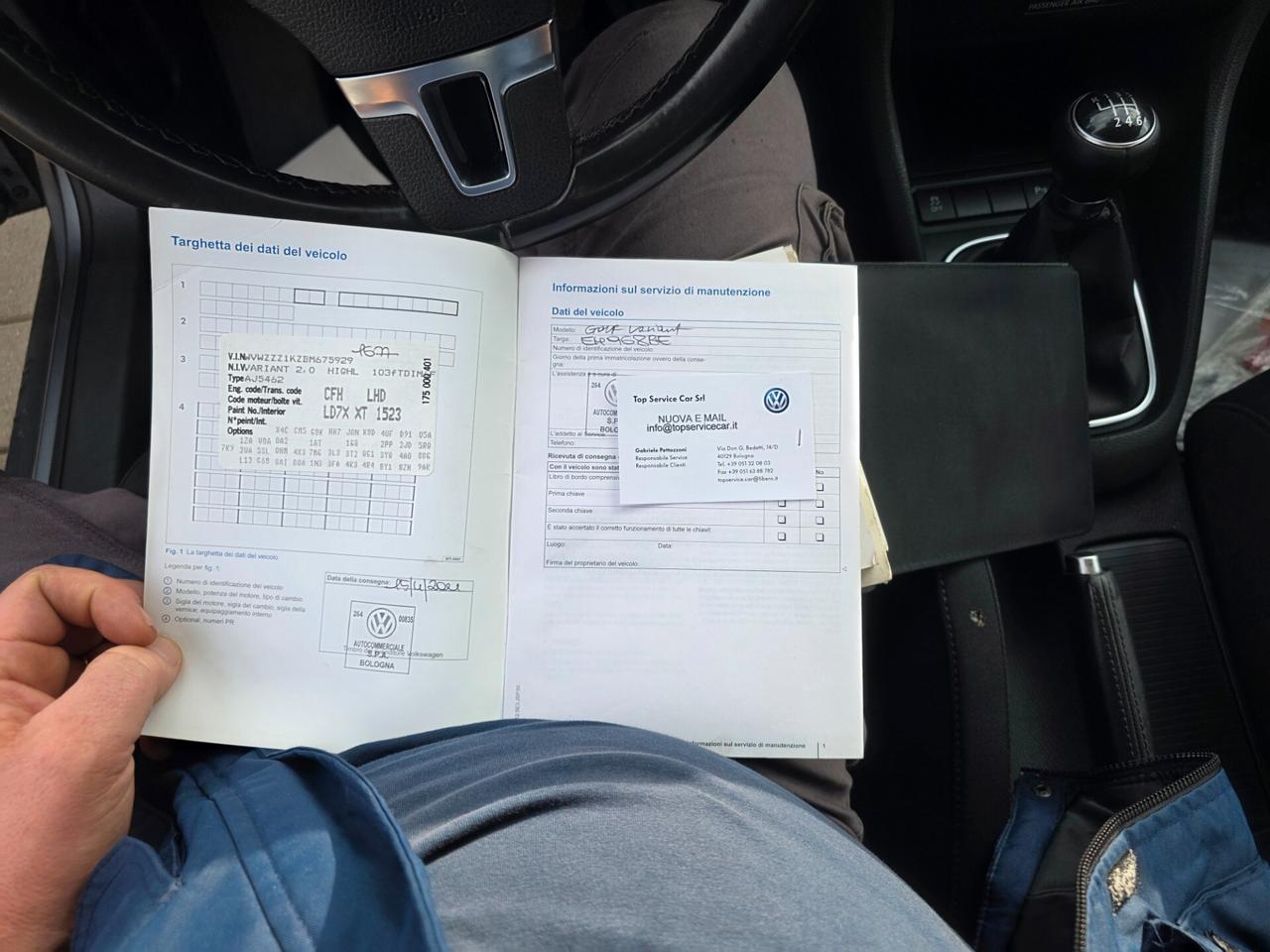 Volkswagen Golf Variant 2.0 TDI con gancio traino