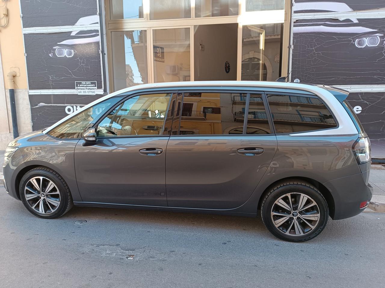 Citroen Grand C4 Picasso BlueHDi 120 CV SHINE AUTOMATICA NAVI CAMERA 7 POSTI