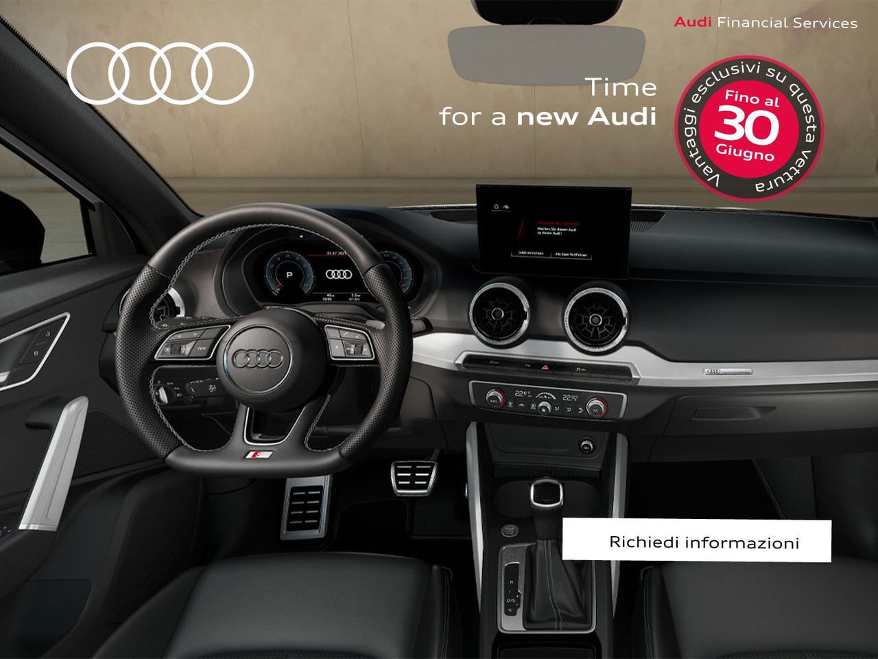 Audi Q2 35 1.5 tfsi identity black s-tronic