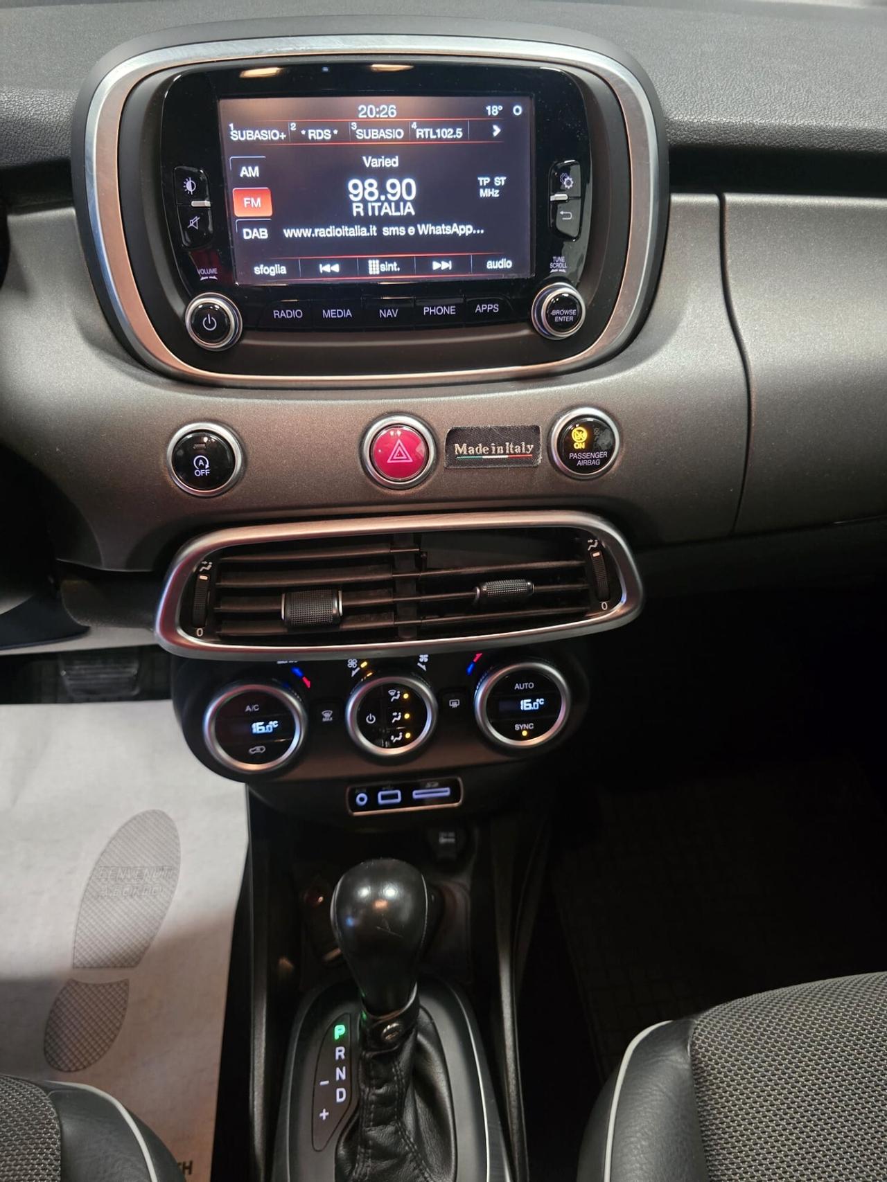 Fiat 500X 2.0 MultiJet 140 CV AT9 4x4 Cross Plus