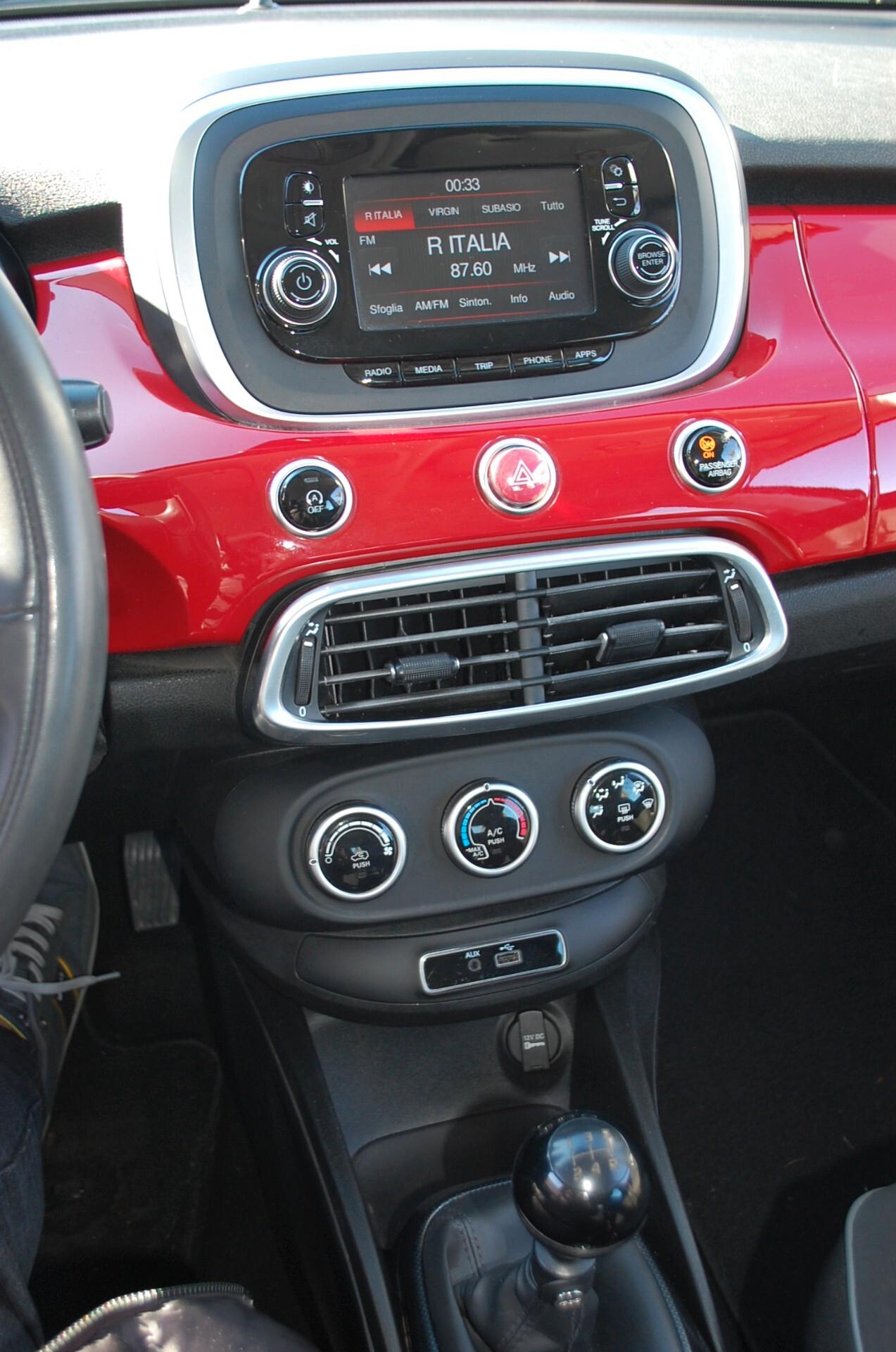 Fiat 500X 1.3 mjt Popstar 4x2 95CV Uff Italy Lega USB App
