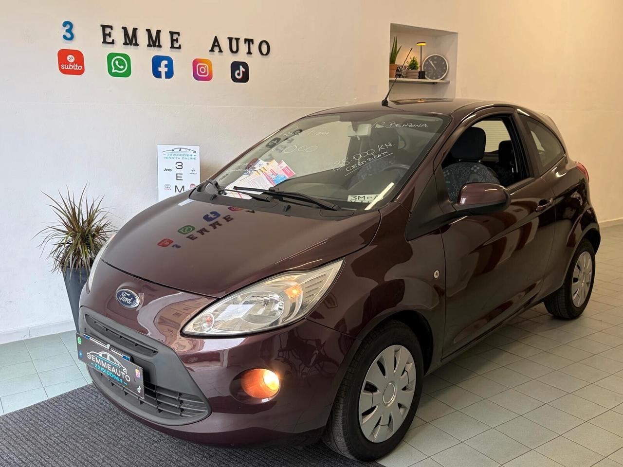 Ford Ka 1.2 69Cv 12 MESI DI GARANZIA 88.000KM