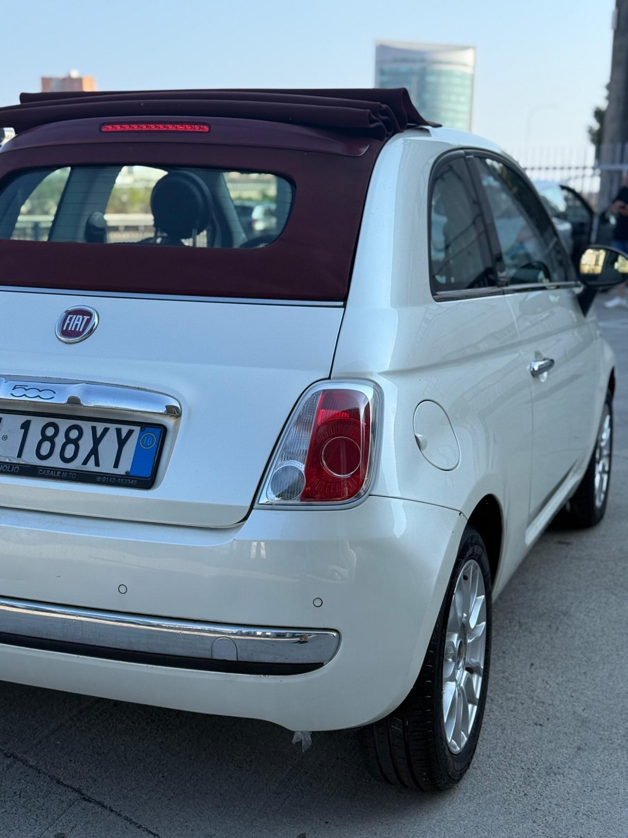 Fiat 500 C 1.2 Lounge cabrio unico propietario