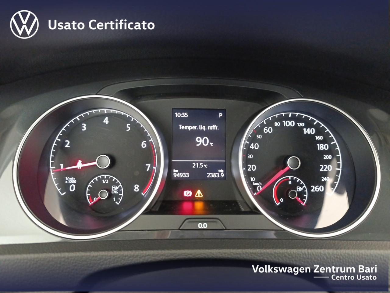 Volkswagen Golf 5p 1.5 tgi trendline 130cv dsg