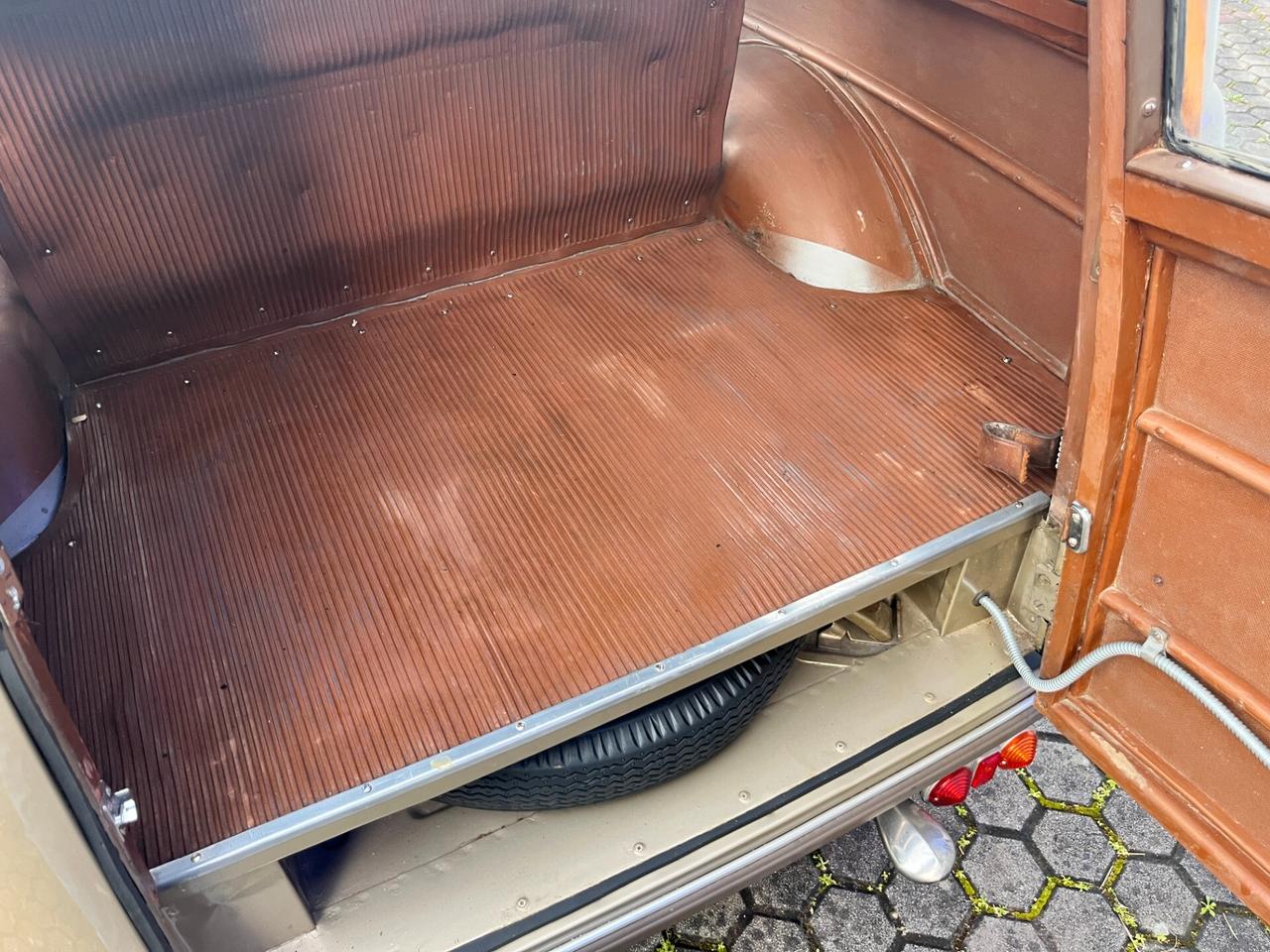 Fiat Topolino 500 C Gardiniera Legno