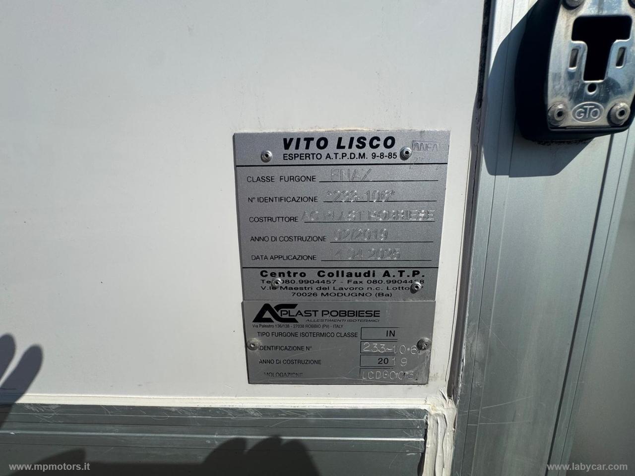 MASTER CASSA FRIGO -20° 2.3 163CV