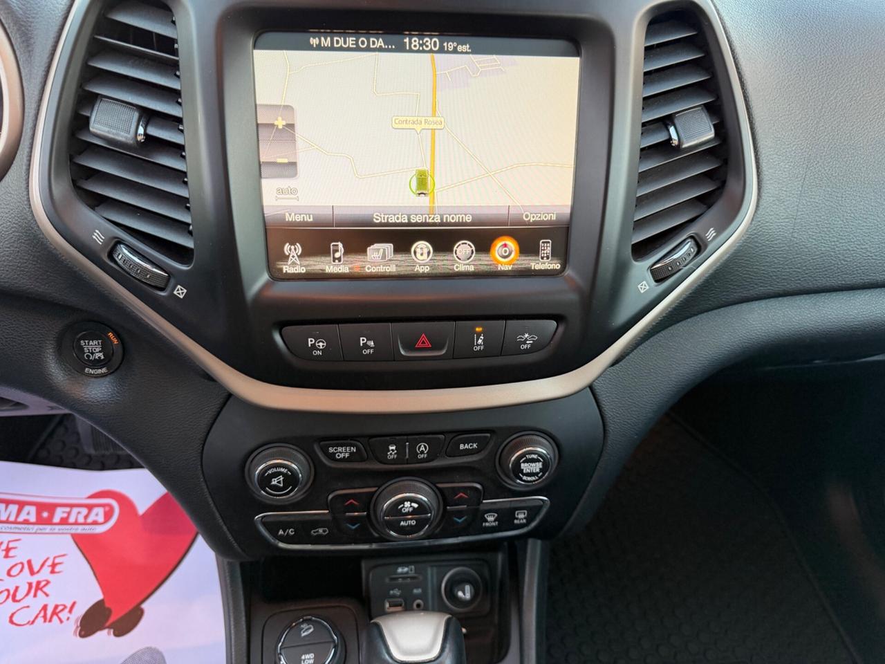 JEEP CHEROKEE 2.2 MJTD 200CV 4WD STRAFULL MY17