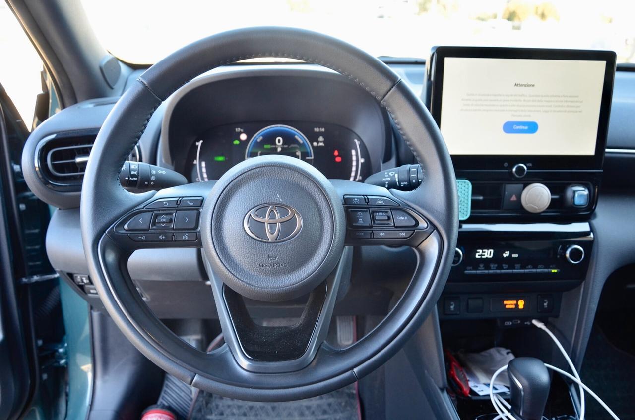 TOYOTA YARIS CROSS 1.5 HYBRID TREND FWD 130cv E-CVT, GARANZIA TOYOTA, UFF ITALIANA, UNICOPROPRIETARIO, FULL LED, RETROCAMERA, PERMUTE