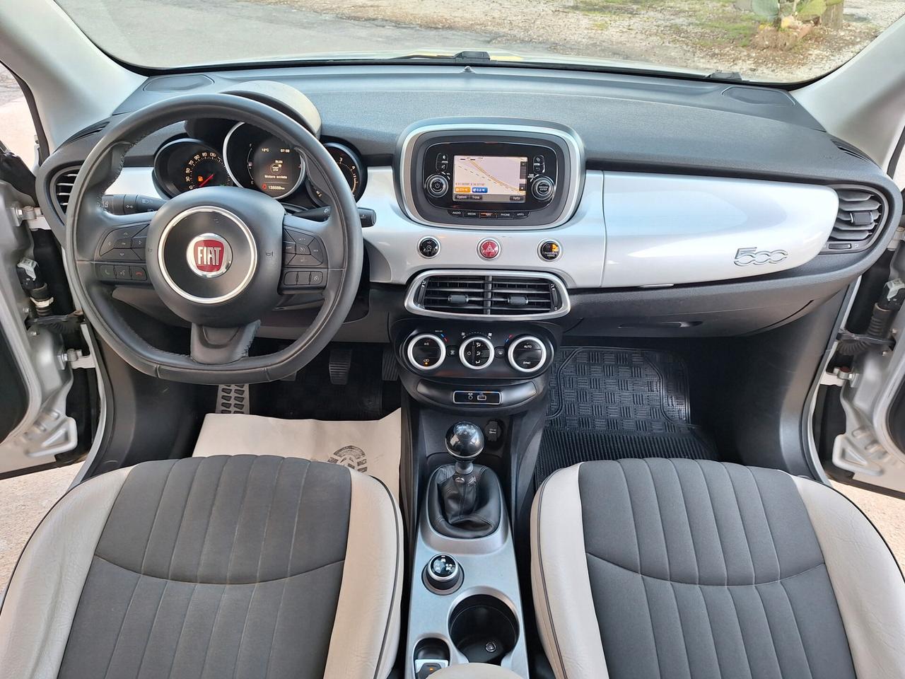 Fiat 500X 1.6 MultiJet 120 CV Lounge NAVI PELLE 2017