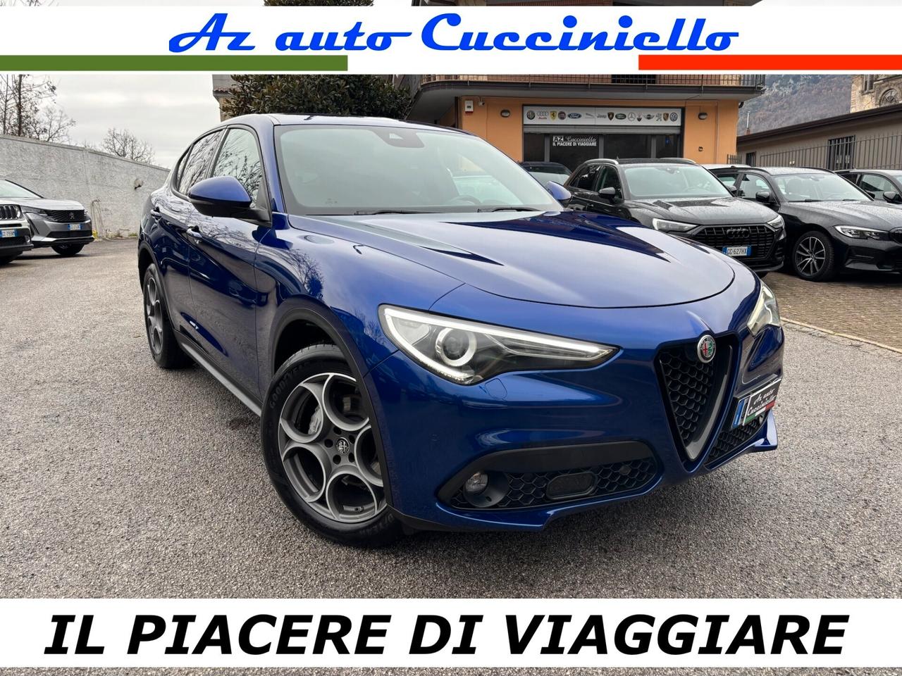 Alfa Romeo Stelvio 2.2 Turbodiesel 190 CV Q4 SPRINT 2022 BLU NAVARRA