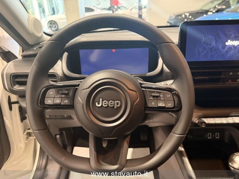 Jeep Avenger 1.2 turbo Longitude fwd 100cv