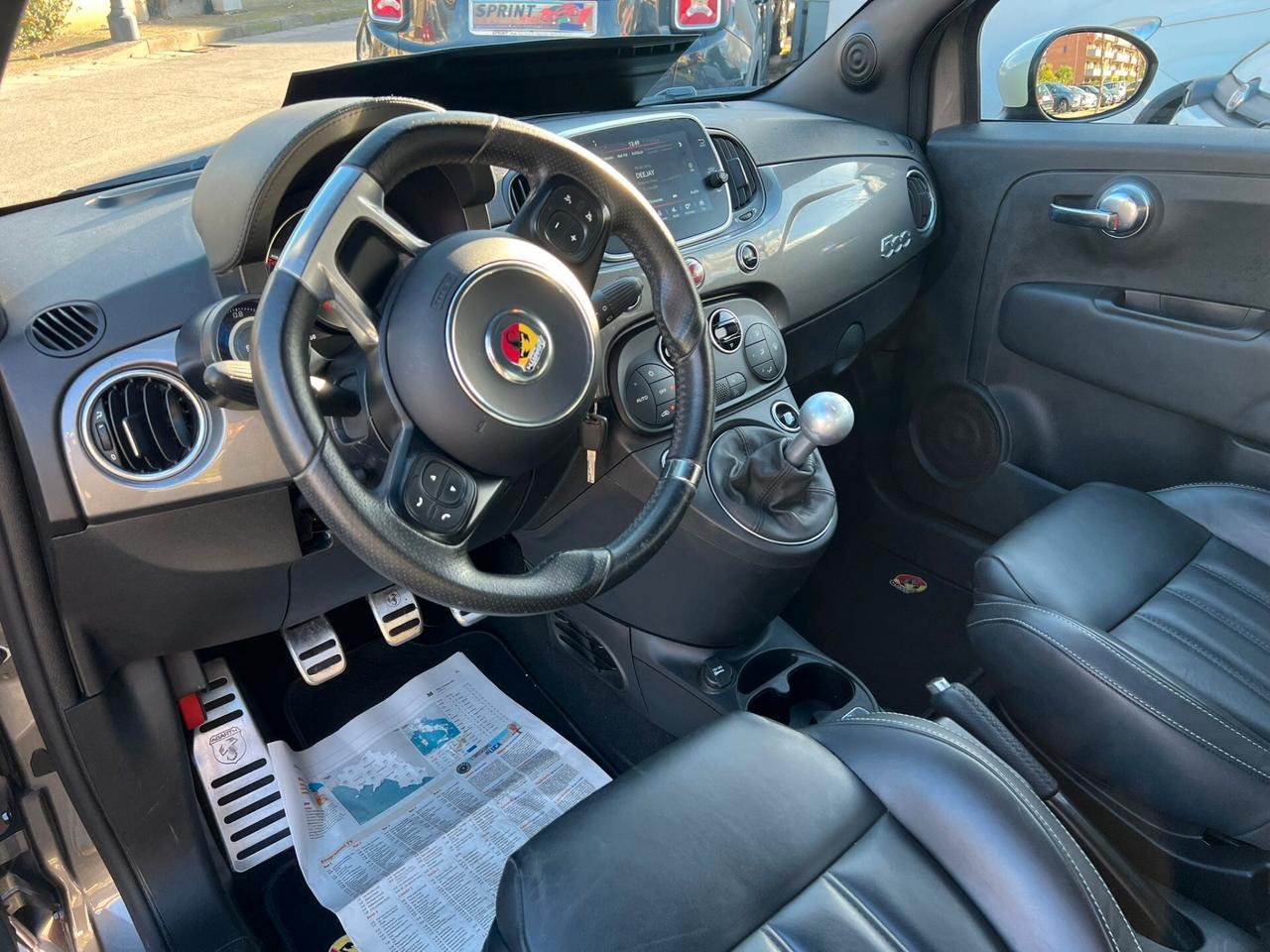 Abarth 595 1.4 Turbo T-Jet 145 CV PELLE R17 SCARICO MONZA TFT