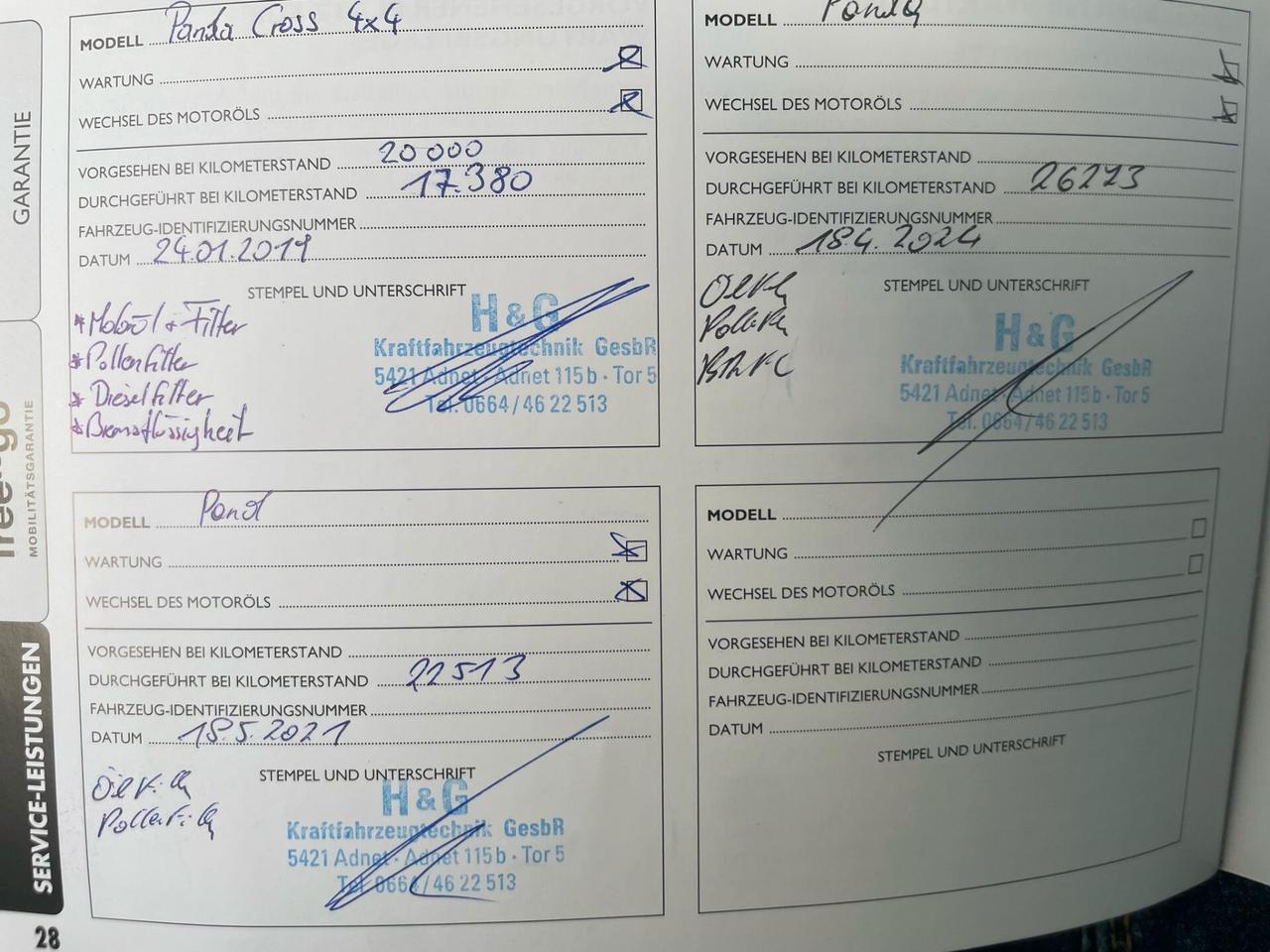 FIAT PANDA CROSS 4x4 1.3 MJT 95 CV S&S - 26000 KM