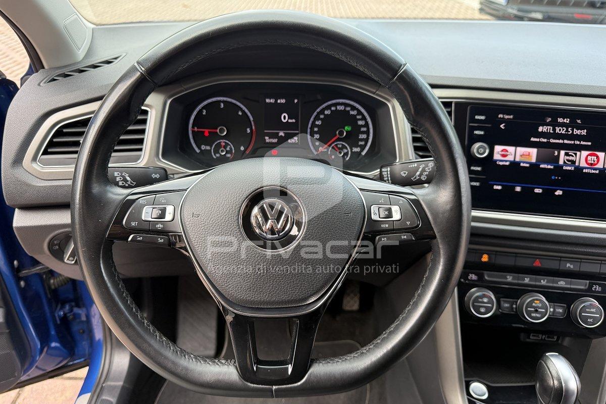 VOLKSWAGEN T-Roc 2.0 TDI SCR 150 CV DSG 4MOTION Advanced BlueMot. Tech.