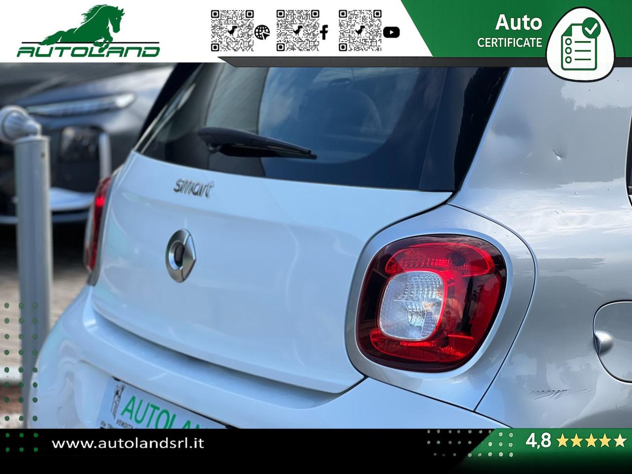 Smart forfour 0.9 t Passion 90cv twinamic Cabrio