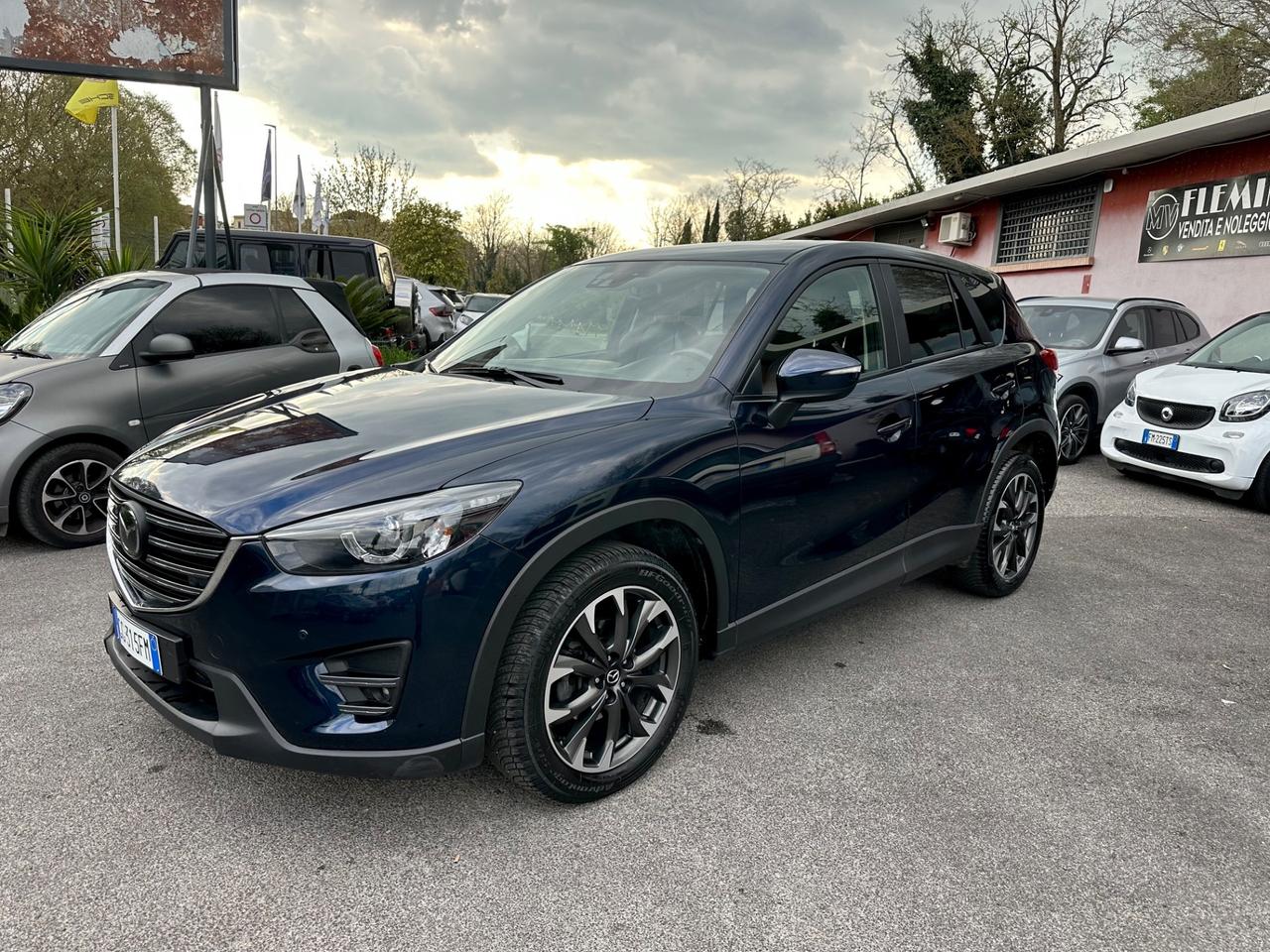Mazda CX-5 2.2L Skyactiv-D 175CV 4WD Exceed Tetto Pelle Navi Traino Bose Service Permute Rate Garanzia