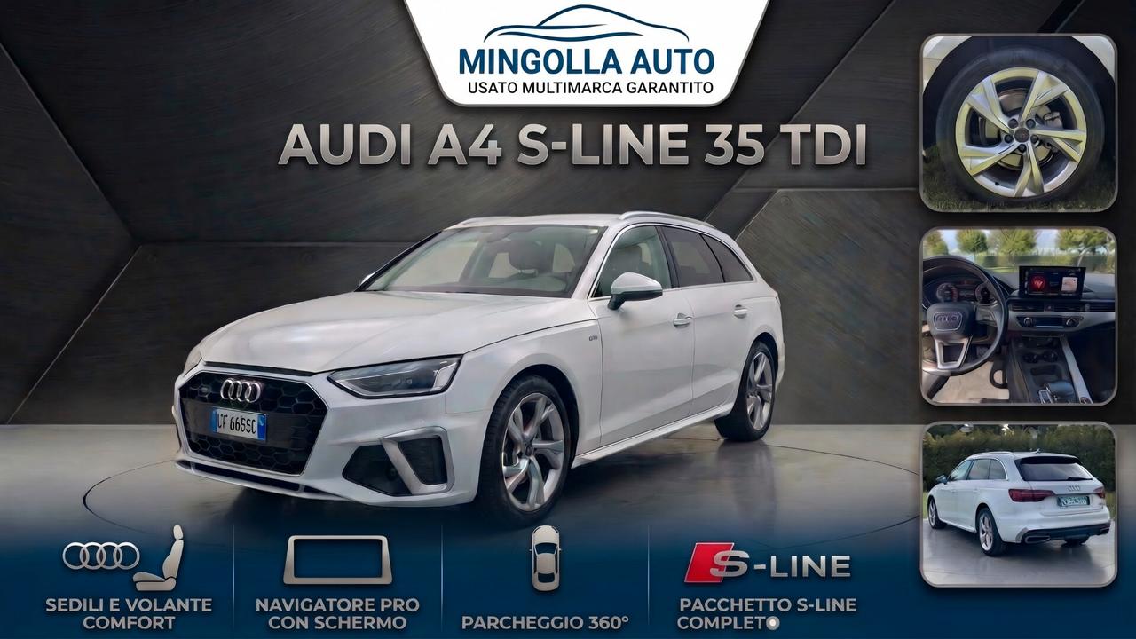 Audi A4 Avant 35 TDI S tronic S-line edition