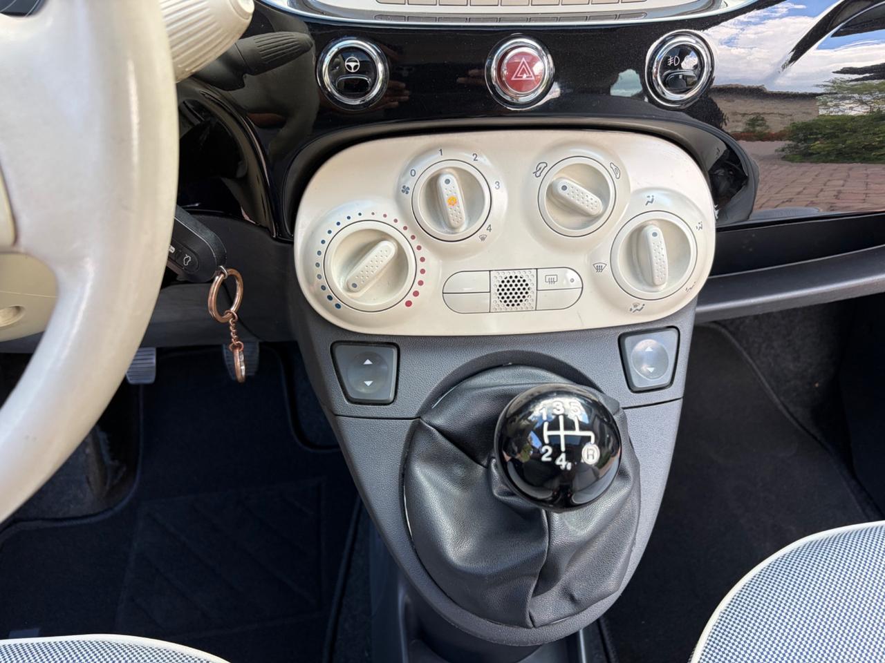 Fiat 500 1.2 Lounge TETTO PANO APRIBILE OK NEOPATENTATI