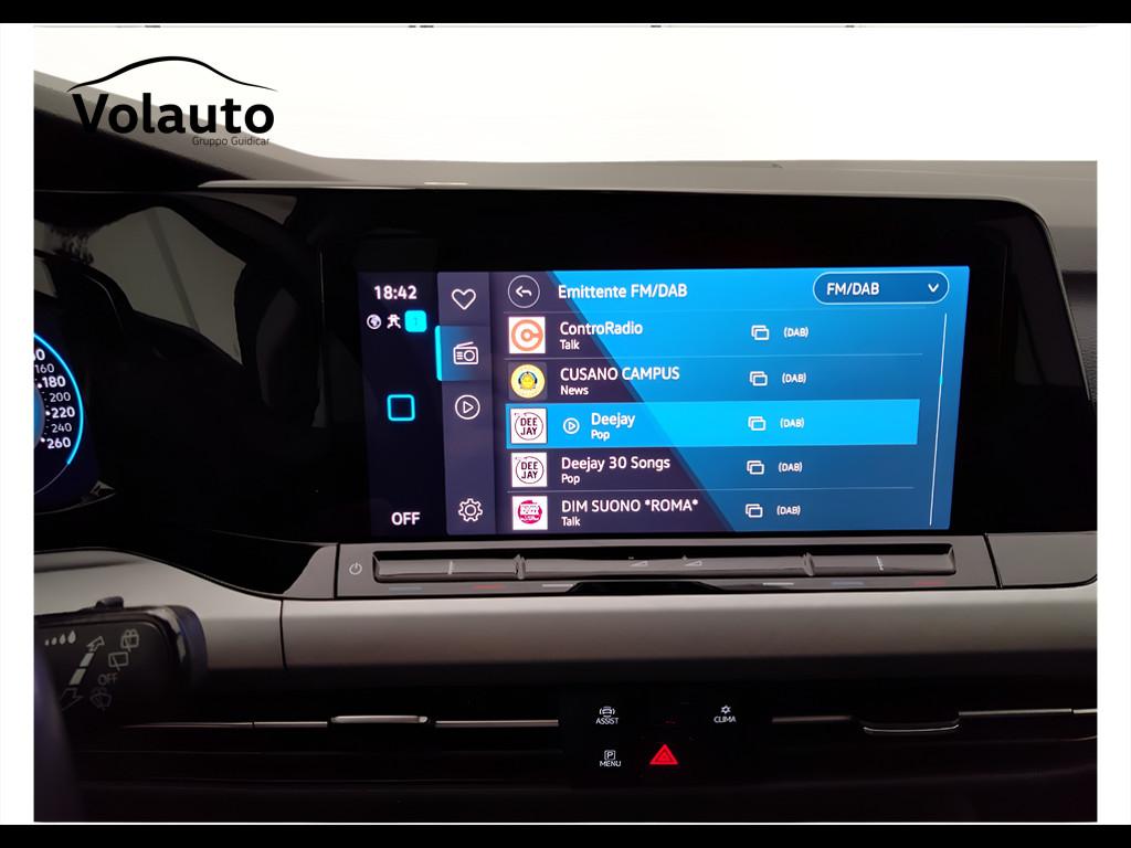 VOLKSWAGEN Golf VIII 2020 Variant - Golf Variant 1.0 etsi evo Life 110cv dsg