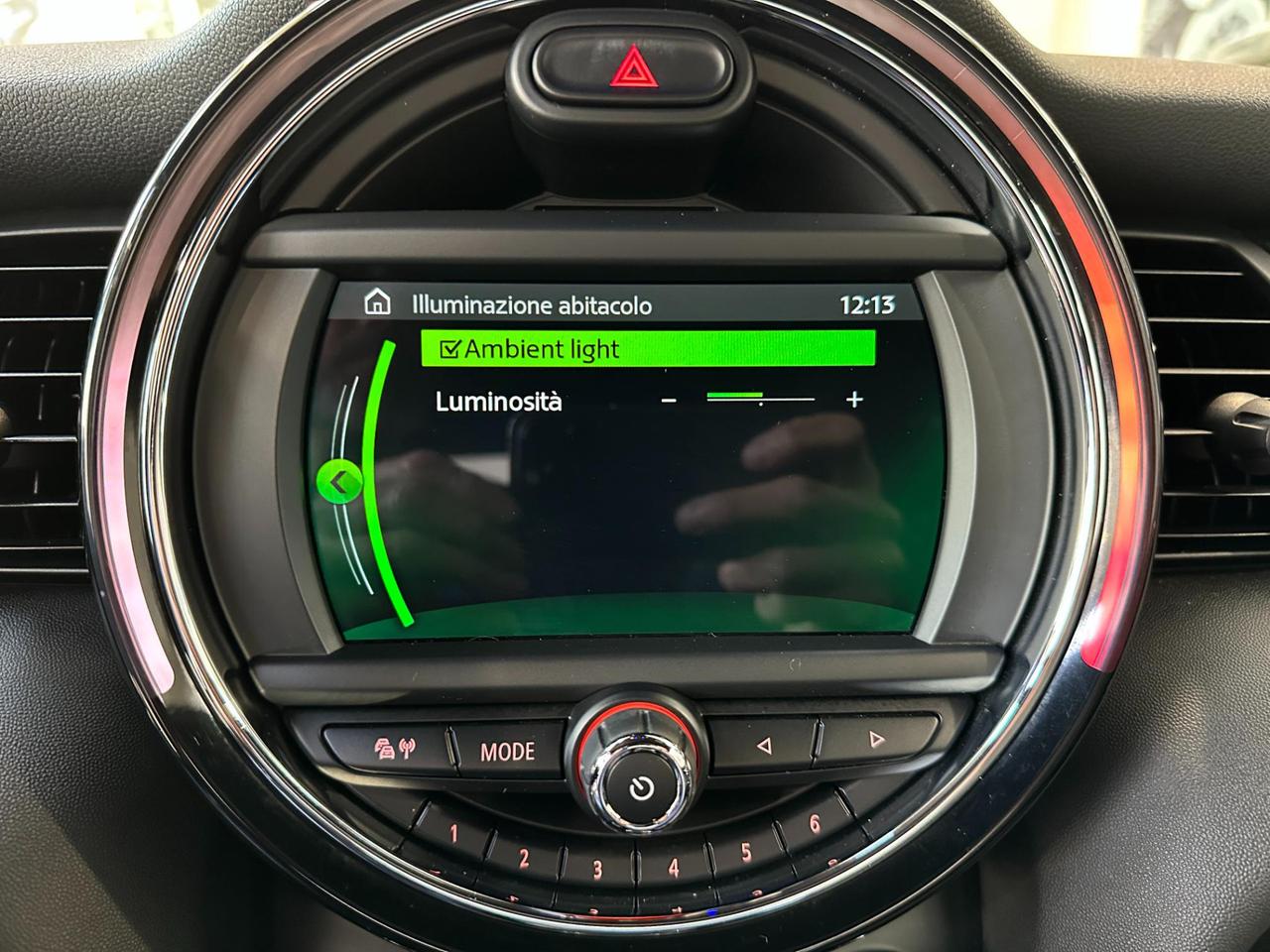 Mini Cabrio Cooper D Hype 1.5 Auto-LED-17"-Telecamera-Carplay-Pack Luci