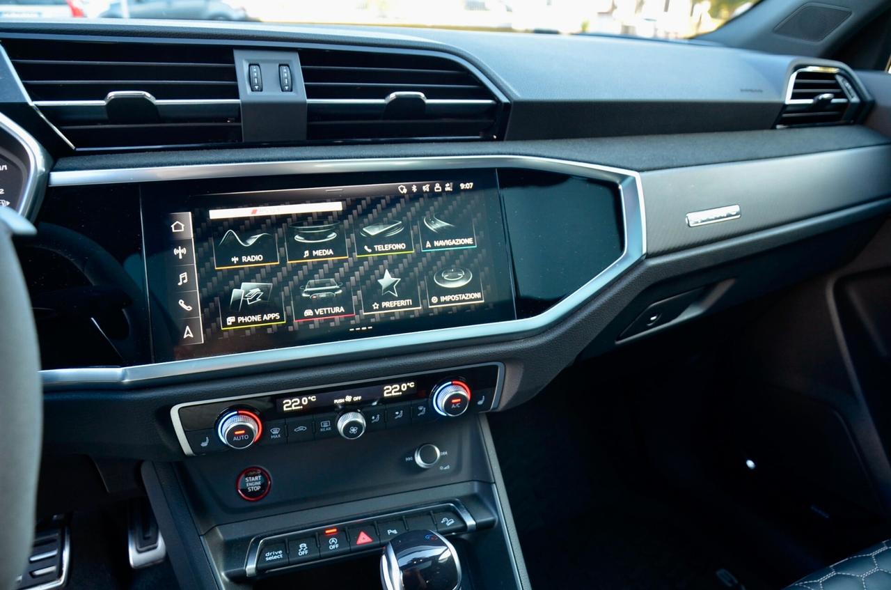 AUDI RSQ3 SPORTBACK 2.5 EDITION 10 YEARS QUATTRO 400cv S-TRONIC, BOLLO E SUPER 4/27, CARBOCERAMICA, TETTO, SEDILI CARBONIO, MATRIX, HI-FI SONOS, PERMUTE